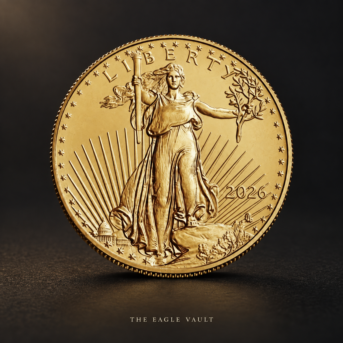 American Eagle 2026 One Ounce Gold Uncirculated Coin