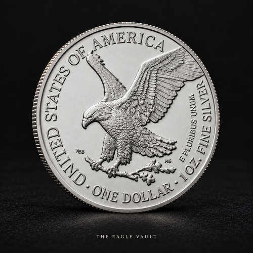 2026 Soaring Eagle Silver-Tone Collectible Coin